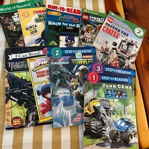 Boys beginning readers